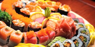 Sushi bowl (met lekker veel groenten) sushi bowl
