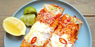 Mexicaanse wraps (vegetarisch)