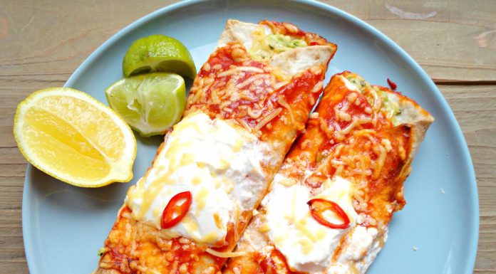 Mexicaanse wraps (vegetarisch)