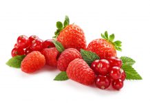 Rood fruit crumble (glutenvrij) rood fruit