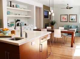 moderne eetkamer